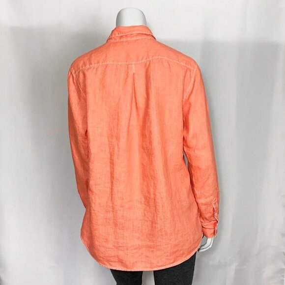 TOMMY BAHAMA Linen Button Down Long Sleeve Top - Picture 3 of 8